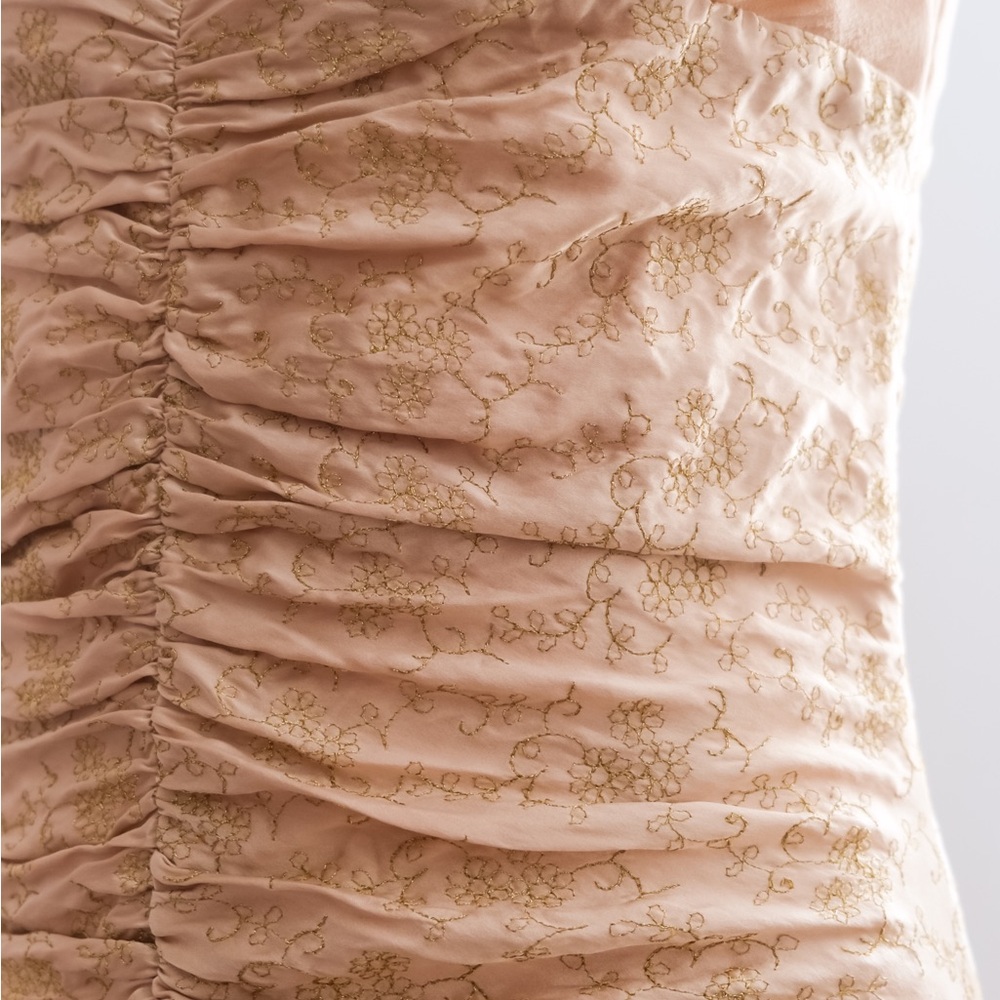 Vintage Betsey Johnson Y2K Silk Midi Dress - Picture 9 of 14